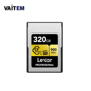 [전시상품 ] 렉사 Lexar CFexpress 타입A 320GB 정품 (리더기 없음)