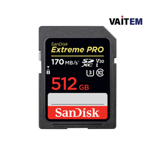 샌디스크 SD Extreme Pro UHS-I 170MB 512GB